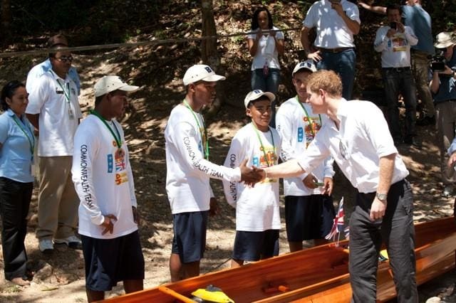 Diamonds on the Water - Prince Harry's Royal Racing Canoe