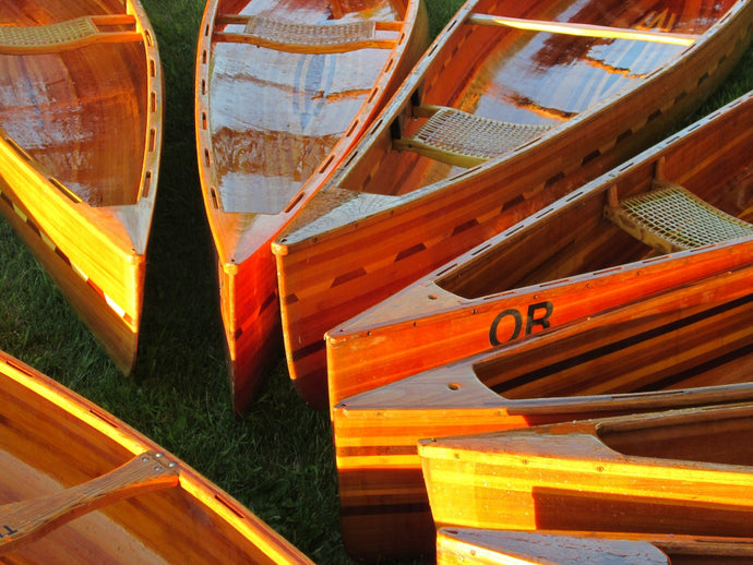 I Was Born to Build Canoes by Jim Dodd, Humboldt, IA, USA
