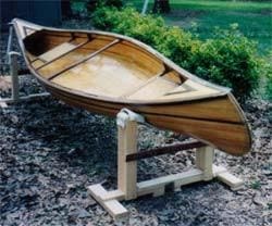 How to Build a Wooden Canoe Cradle