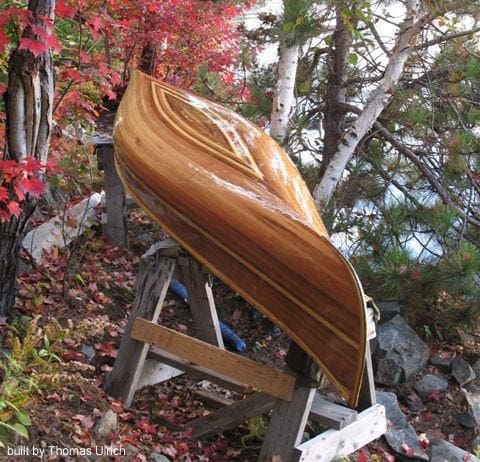 How to Work With Glue When Planking Your Canoe