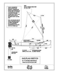 Ontario Whitehall 16' Rowing Boat