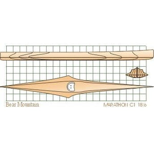 C1 Marathon Racing Canoe 186